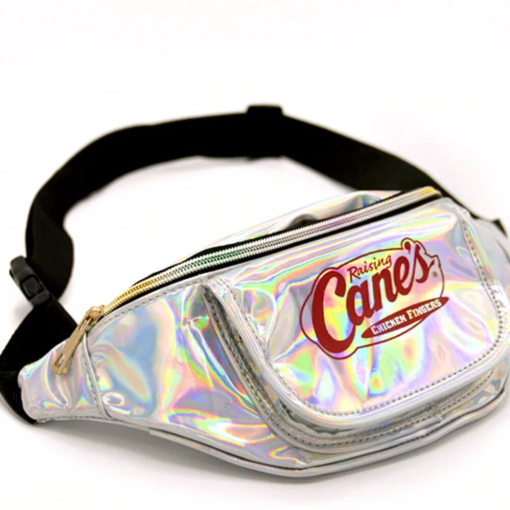 Raising Canes Metallic Fanny Pack
